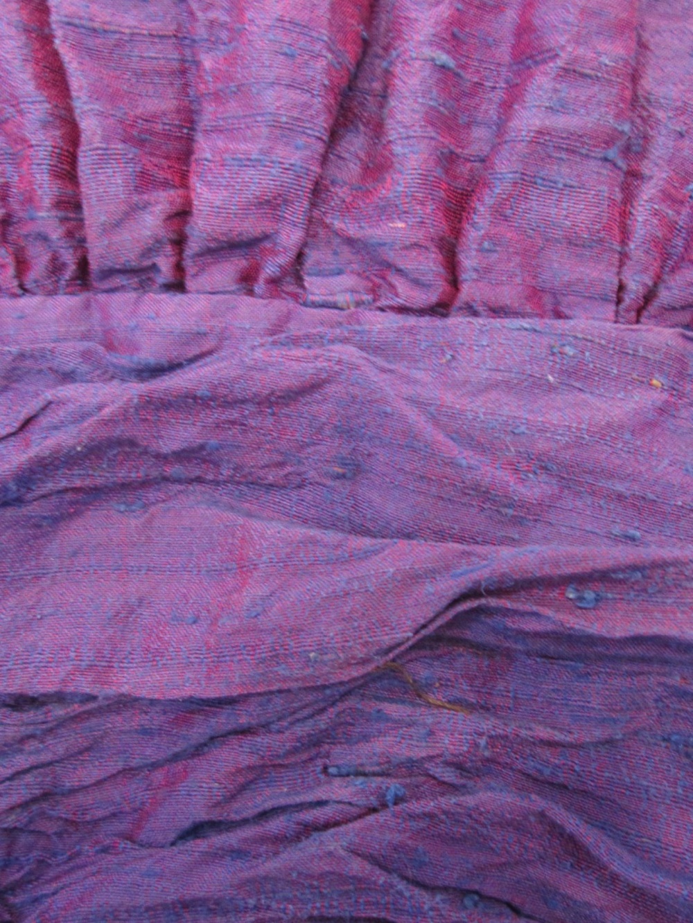 Vintage purple shift formal prom dress off the shoulder size XS - Picture 3 of 5